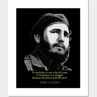 Fidel Castro Quote Posters and Art